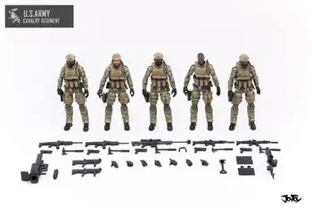 JAV Armijos oro desanto 1/18 Commando / Marine Corps/ Armijos Kavalerijos Pulkas CrossFire Peilis Veiksmų Skaičius, Žaislų JTUS002 JTUS003 JTUS004