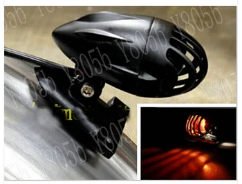 Juodos Grotelės Uodegos Šviesos Laikiklis Integruotas Honda Shadow Spirit Sabre 