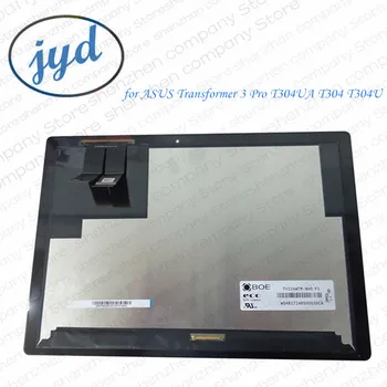 Jutiklinio ekrano matricos LCD Screenfor ASUS Transformer 3 Pro T304 T304U T304ua 12.6