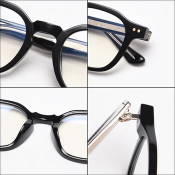 Kachawoo acetatas aikštėje akinių rėmeliai vyrų skaidri, pilka, optiniai akiniai moterims, skaidraus lęšio TR90 aukštos kokybės korėjos