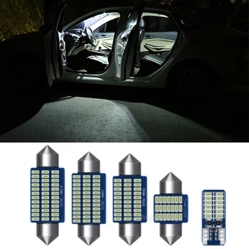 Klaidų Canbus LED Lemputę Interjero Žemėlapis Dome Light Kit BMW X1 E84 X3 E83 F25 X5 E53 E70 