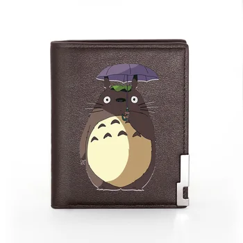 Klasikinis Mielas Totoro Spausdinimo Pu Odos Piniginės 