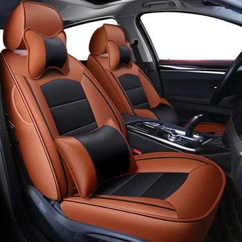 Kokololee užsakymą nekilnojamojo oda automobilių sėdynės padengti Jaguar XJ XF XE, Automobilių Sėdynių užvalkalai