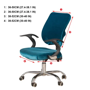 Kompiuterio Kėdė Apima Ruožas Raštas Atveju Office Liftas Kėdė, Fotelis Dangčiu,1 set(galinis dangtelis+sėdynės padengti)