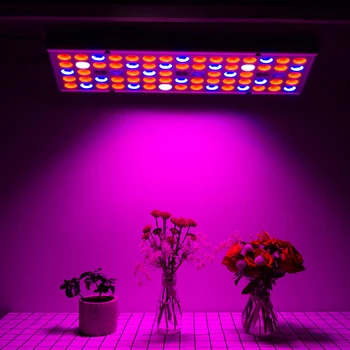LED Grow Light Visą Spektrą 25W 45W 50W AC85-265V Augalų Augimo Apšvietimo UV SPINDULIŲ prievadą Skydelio lemputes Šiltnamio viduje Auga Sėja