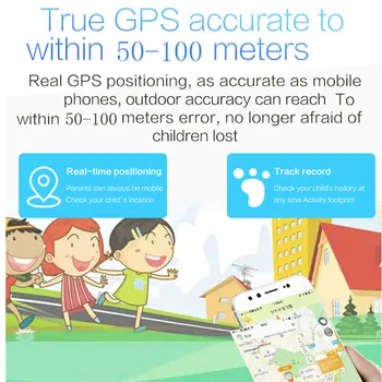 M06 GPS Tracker Smart Žiūrėti Vaikams IP67 atsparus Vandeniui SOS Skambučio Vieta Prietaiso Smartwatches Vaikai Saugiai Anti-Lost Monitorius Žiūrėti