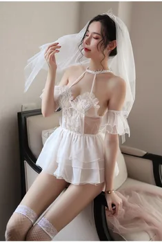 Mados vestuvių suknelė cosplay seksualus drabužiai perspektyvos apatiniai, apatiniai klasikinio įdomus nėrinius, drabužių babydoll seksualus drabužiai