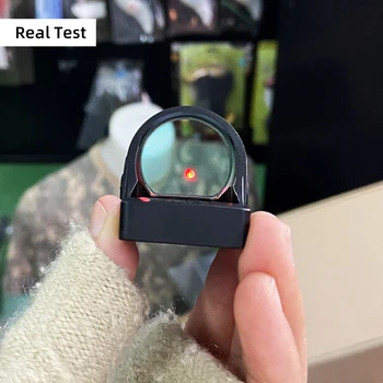 Mini RMR SRO Red Dot taikymo Sritis Akyse 2.5 žūm Akyse Airsoft Medžioklės Reflex Akyse Universalus Glock Mount Kolimatorius Šautuvas HK2-0130
