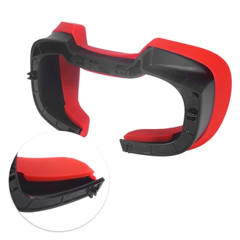 Minkšta Silikoninė Akių Kaukė Veido Padengti Padas Oculus Rift S VR Ausines Kvėpuojantis Šviesos Blokavimas Akių Dangtelis Atsargines Dalys