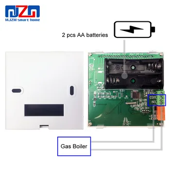 MJZM BGL02-5 LCD Termostatas, Dujų Katilas Šildymo Temperatūros Reguliatorius, Programuojamas Termostatas, skirtas Kombinuotas Katilas Montuojamas prie Sienos