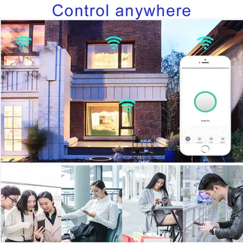 MUMS/ES Smart Wifi Kištuką su Galios Stebėti Smart Home Wi-fi 