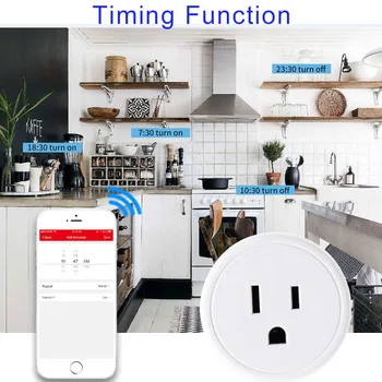 MUMS/ES Smart Wifi Kištuką su Galios Stebėti Smart Home Wi-fi 