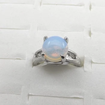 Natūralus Akmuo Opalas Žiedai bižuterijos Moterų Žiedas Bague 50pcs Nemokamas Pristatymas
