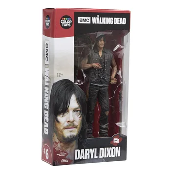 Naujas 15cm The Walking Dead Simbolių Rick Daryl Negan lėlės, žaislai, PVC Veiksmų skaičius, Kolekcines, Modelį, Žaislai, Kalėdų dovana