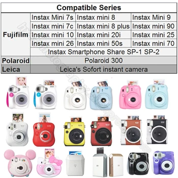 Naujas Konfeti Fujifilm Instax Mini Kino 10-100 Lapus, FUJI Momentinių Nuotraukų Fotoaparatą Mini 9 8 8+ 7s 7c 70 90 25 SP-1, SP-2 Liplay