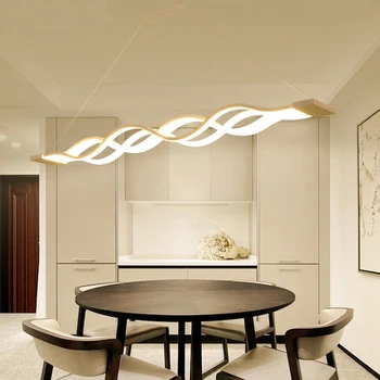 Naujas Kūrybinis dizainas Banga LED Šviestuvo Patalpų Kambarį Kavinė Restoranas Spalvinga Namų Puošmena produkto Lempos Šviestuvai