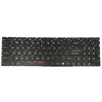 Naujas nešiojamas klaviatūros MSI GL62 GL72 6QC 6QD 6QF Juoda Be Apšvietimu, Be Rėmo MUMS Crystal Key