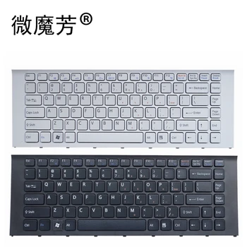 Naujo Nešiojamojo kompiuterio klaviatūra Sony VPC-EA VPCEA EA2S3 EA300C EA38EC EA37EC EA46EC EA48EC EA400C EA47 anglų US išdėstymas