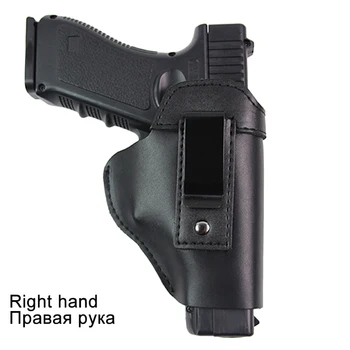 Oda Slepiama Nešiotis Ginklą Dėklas, skirtas Glock 17 19 22 26 Beretta M92 Sig Sauer P226 cz75 Glock Dėklas Arisoft Pistoletas Įrašą Atveju