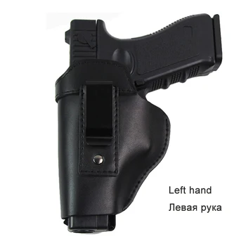 Oda Slepiama Nešiotis Ginklą Dėklas, skirtas Glock 17 19 22 26 Beretta M92 Sig Sauer P226 cz75 Glock Dėklas Arisoft Pistoletas Įrašą Atveju