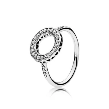 Originalus 925 кольцо Sidabro Visos Žiedas Kūrybos Iškirpti Glitte Visos Žiedas Visos Žiedas Moterims Vestuves Dovanų bižuterijos