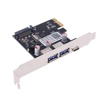 PCIE PCI Express USB 3.1 Tipas-C 2 Port USB 3.0 Type-A Stove Plėtros Kortelę