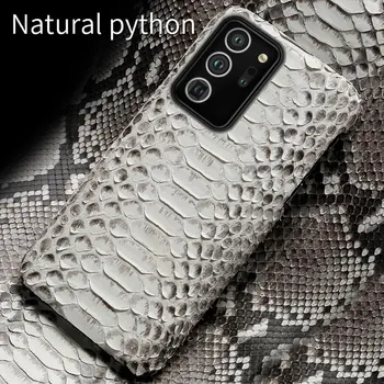 Prabanga Originali Python Odinis Telefono Dėklas, Skirtas Samsung Galaxy Note, 20 Ultra 10 Pastaba 9 8 S8 S9 S10 S20 S21 Plius A50 A51 A70 A71 A31