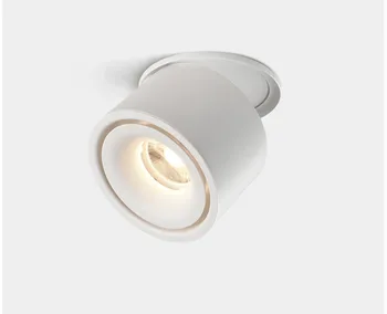 Pritemdomi LED Lubų šviesos žemyn šviesos 10W 15W Nr. atidarymo Lubų lempos, Apšvietimas AC110-220V LED Sienos Lempos Šilta Šalta Balta