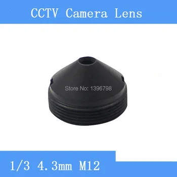 PU'Aimetis Gamyklos tiesioginės infraraudonųjų spindulių stebėjimo kameros lęšis 4.3 mm, M12 sriegis CCTV lens
