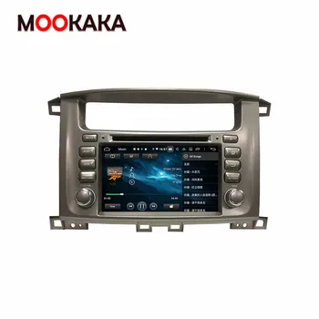PX6 Android 10.0 4+128G Ekrano Automobilio Multimedijos Grotuvo Toyota Lander Cruiser 1998 m. -2007 GPS Navigacijos Auto Stereo Galvos Vienetas