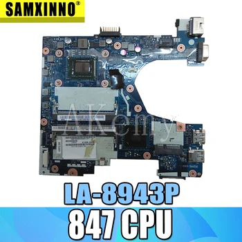 Q1VZC LA-8943P Acer Aspire C710 V5-131 Nešiojamas Plokštė 847 CPU NB.M8911.004 NBSH7110023 Q1VZC LA-8943P visiškai išbandyta