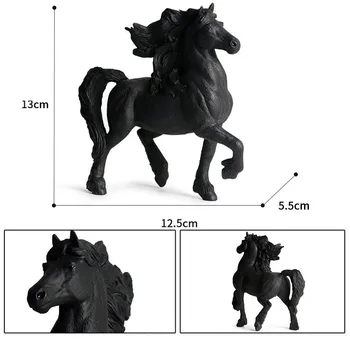 Realistinis Arklys, Modelis Colt Pav Žirgas Statulėlės Švietimo Žaislai Vaikams, Vaikų Pažinimo Dovana, Kolekcines, Gyvūnų Žaislas