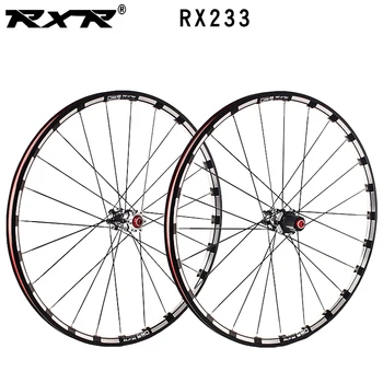 RXR kalnų dviračių off road MTB anglies dviračio ratai 26 27.5 29 cm RX233 Diskiniai Stabdžiai 5 Guoliai 7-11S Per Ašies/QR Dviračio Rato