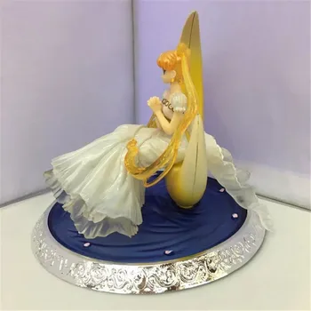 Sailor Moon Veiksmų Skaičiai Usagi Tsukino Princesė Mergina Žaislai PVC Anime Figma Kolekcines Modelis Brinquedos Kalėdų Dovana Juguetes 13cm