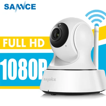 SANNCE Full HD 1080P Mini Wi-fi Kamera, Belaidė IP Sucurity VAIZDO Kamera, 