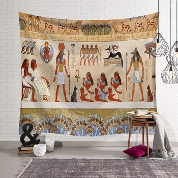 Senovės Egiptas Serijos Modelis Sienos Gobelenas Mandala Gobelenas Tinka Miegamojo Apdaila Gobelenas
