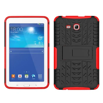 Sunku Šarvai Protecter Case For Samsung GALAXY Tab 7.0 2016 T280 T285 Anti-dulkių Sunkiųjų Tablet Lašas Parama Atveju+Filmas+Rašiklis