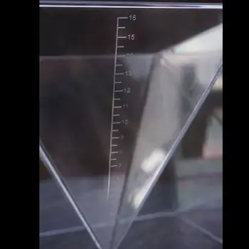 Super Piramidės Silikono Formų Dervos Amatų Papuošalai Kristalų Pelėsių Plastikinis Rėmas