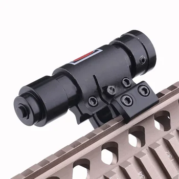 Taktinis Mažas Red Dot Lazerio Akyse Bangos ilgis 630-680nm už Pistoletas Reguliuojamas 11mm 20mm Picatinny Rail