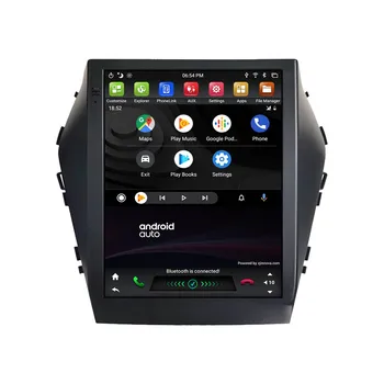 Tesla Stiliaus carplay Android 9 ekrano Automobilio Multimedijos Grotuvo Hyundai IX45 2016 2017 GPS Auto Garso Radijas stereo galvos vienetas