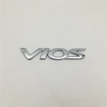 Toyota VIOS Logotipas Logotipas Ženklelis Galiniai Kamieno Raidžių Lipdukas, Automobilis, Auto priedai