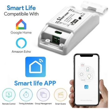 Tuya Smart Switch Wifi Smart Home Belaidžio Nuotolinio Valdymo ON/OFF Laikmatis 