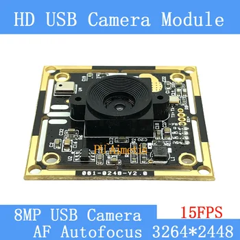 USB kamera modulis 800W SONY IMX179 AF automatinis fokusavimas HD veido atpažinimo kameros palaikymo garso