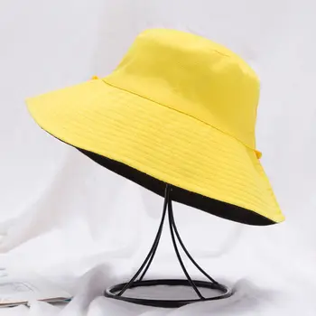 Vasarą medvilnės diskeliai Didelis kraštų Kibiro kepurę Naujas vasaros du kartus susidūrė su saulės, skrybėlę, Žvejo kepurė Panama gorros Žvejyba medžioklė