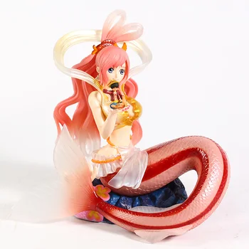 Vienas Gabalas Shirahoshi su Luffy PVC Pav Kolekcines Modelis Žaislas