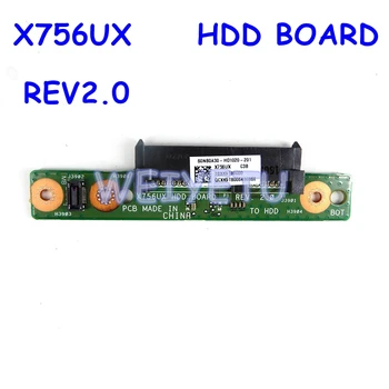 X756UX HDD VALDYBOS REV 2.0 ASUS X756U X756UJ X756UXM X756UV X756UB X756UX X756UWK K756U A756U SD Kortelė, USB IO Valdybos Bandymo GERAI