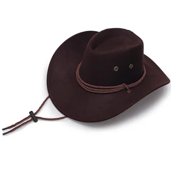 YOYOCORN apsauga nuo saulės sun žirgais jojimo kelionę skrybėlę Lady mados paplūdimio skrybėlę vyrų Džiazo skrybėlę JAV Vakarų Kaubojus Eksportas į Šiaurės Ameriką bžūp