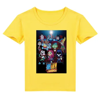 Z&Y Juokinga Teen Titan Eiti Marškinėliai Vaikams Suvenyrinius Marškinėlius 2020 Metų Vasaros Atsitiktinis Tee marškinėliai Berniukams trumpomis Rankovėmis T-shirt Girls Hip-Hop Viršų